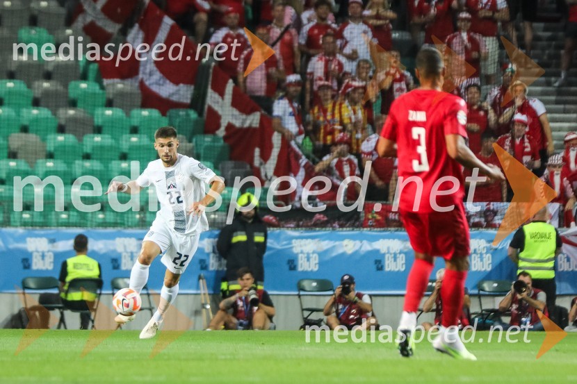  Adam Gnezda Čerin, nogometašSlovenija remizirala z Dansko, kvalifikacije za evropsko prvenstvo 2024