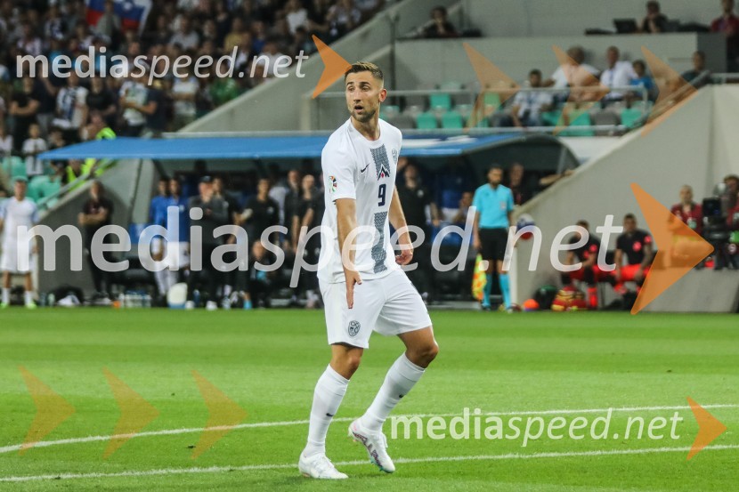  Andraž Šporar, nogometaš, SlovenijaSlovenija remizirala z Dansko, kvalifikacije za evropsko prvenstvo 2024