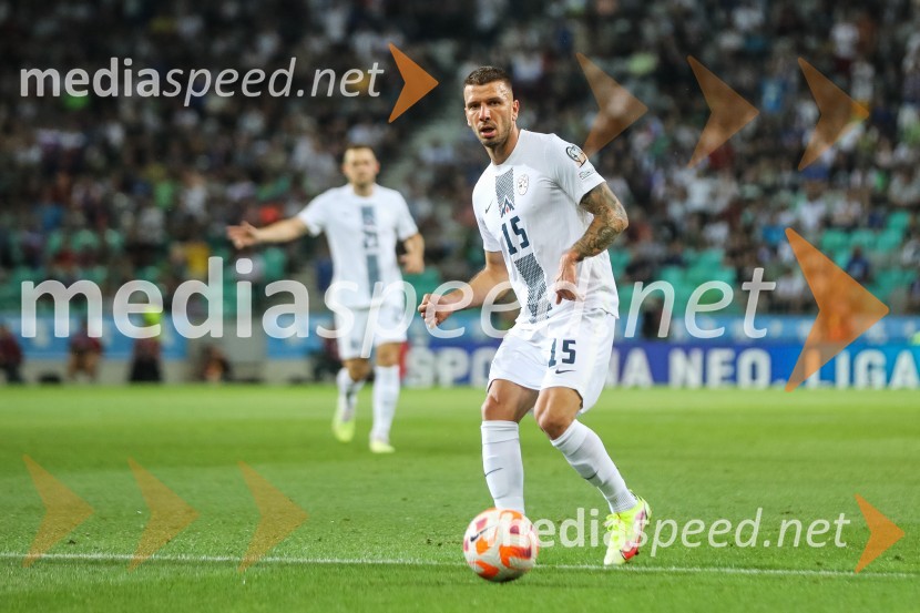  Jan Mlakar, nogometašSlovenija remizirala z Dansko, kvalifikacije za evropsko prvenstvo 2024