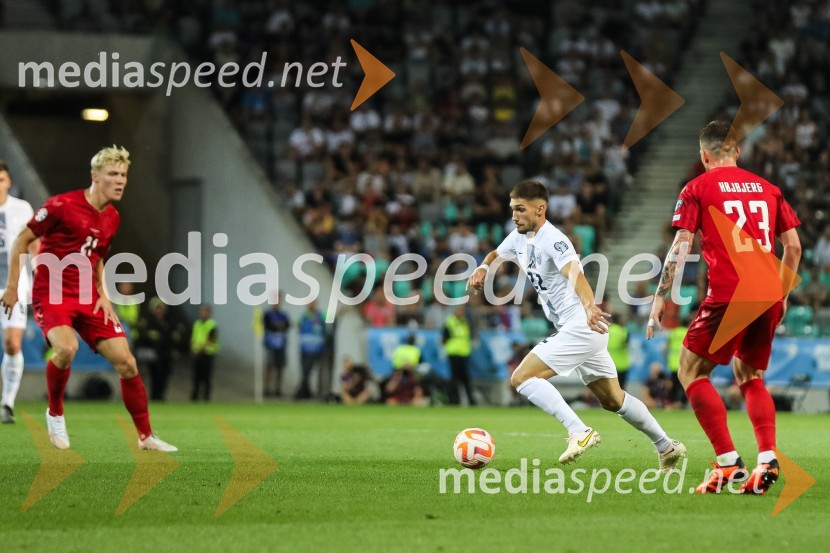  ... ;  Adam Gnezda Čerin, nogometaš;  ... Slovenija remizirala z Dansko, kvalifikacije za evropsko prvenstvo 2024