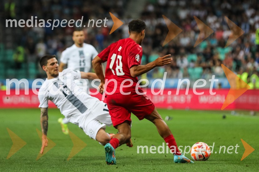  Erik Janža, nogometaš, Slovenija;  ... Slovenija remizirala z Dansko, kvalifikacije za evropsko prvenstvo 2024