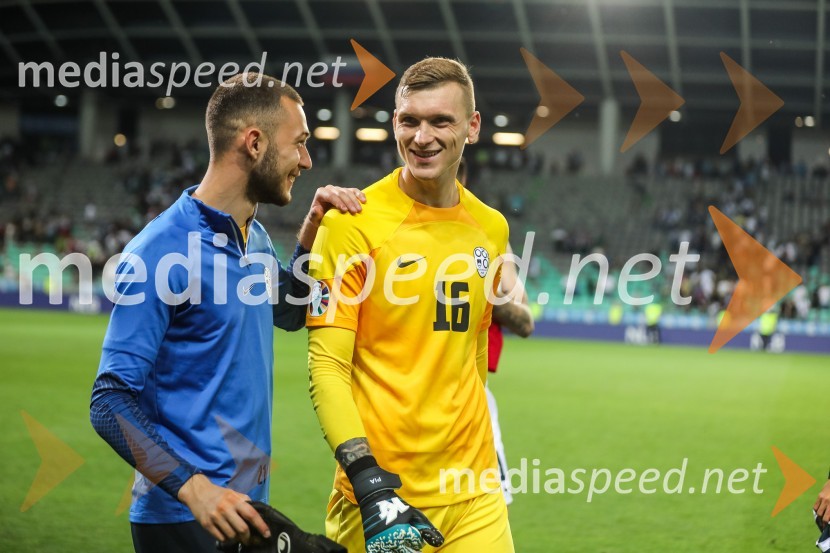  ... ;  Matevž Vidovšek, vratarSlovenija remizirala z Dansko, kvalifikacije za evropsko prvenstvo 2024