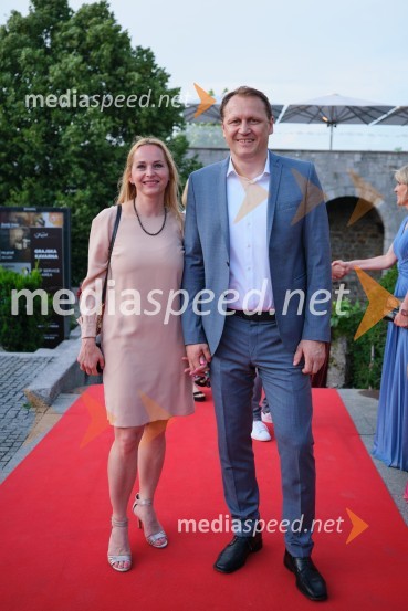  Sanja Rubinić;  Robert Gašparič22. Kresna noč Lions kluba Ljubljana Iliria