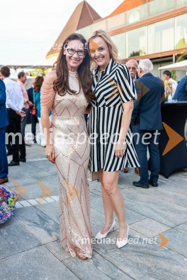  Katja Mlakar, direktorica, agencija AVI;  Ajša Vodnik, izvršna direktorica AmCham (Ameriška gospodarska zbornica)22. Kresna noč Lions kluba Ljubljana Iliria