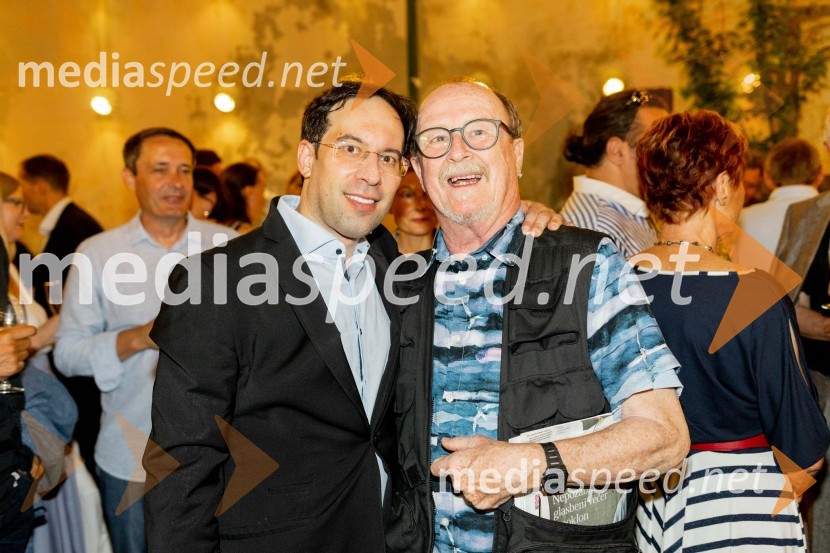  Simon Krečič, dirigent in pianist;  Tomaž Domicelj, glasbenikCarmina Burana, Ljubljana Festival 2023