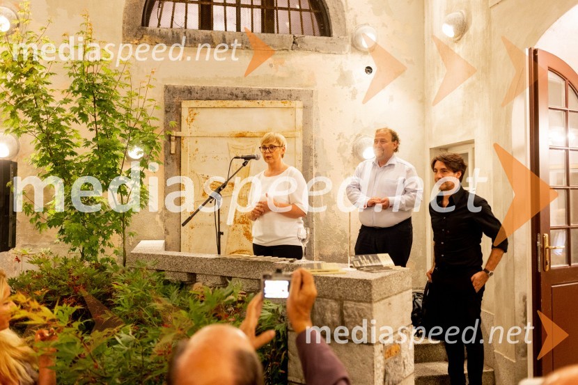 dr. Nataša Pirc Musar, predsednica Republike Slovenije;  Darko  Brlek, direktor in umetniški vodja, Festival Ljubljana;  Edward Clug, umetniški direktor, Balet SNG MariborCarmina Burana, Ljubljana Festival 2023