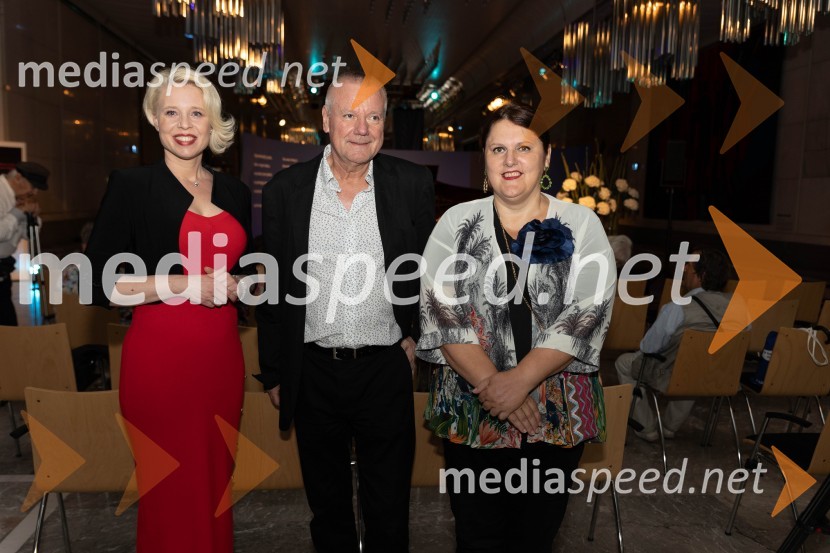 mag. Urška Klakočar Zupančič, predsednica Državnega zbora RS, podpredsednica, Gibanje Svoboda;  Staš Ravter, direktor SNG Opera in balet Ljubljana;  Uršula Cetinski, generalna direktorica, Cankarjev dom1. Mednarodni baletni festival Plesne noči, slavnostna otvoritev