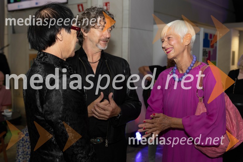  Charles Jude, nekdanji prvak pariškega baleta;  Renato Zanella, umetniški direktor ljubljanskega baleta;  Barbra Drnač, novinarka, plesalka, koreografinja in televizijska voditeljica1. Mednarodni baletni festival Plesne noči, slavnostna otvoritev