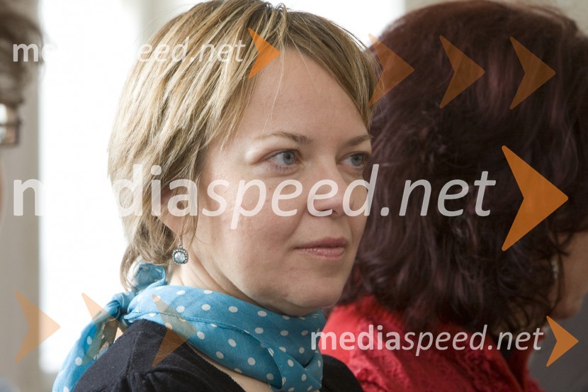 Petra Rezar, učiteljica na šoli za gluhe in naglušneSrečanje kandidatk za Slovenko leta v obdobju od leta 1988 do 2008