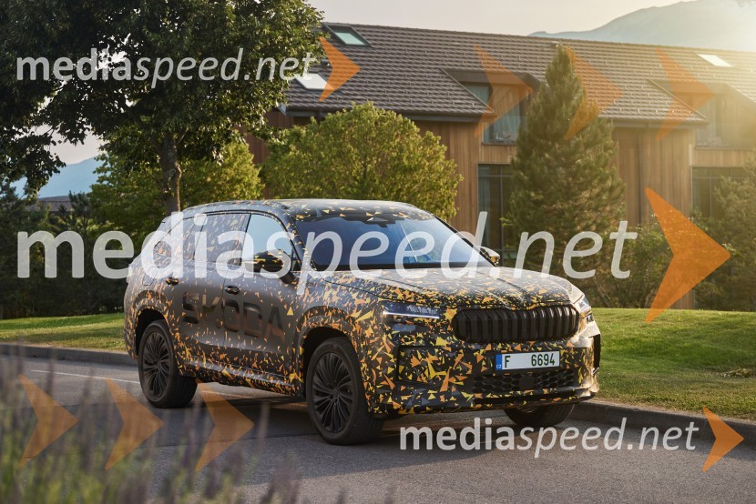 Škoda Kodiaq: za drugo generacijo na voljo še širši nabor pogonskih sklopov, vključno s priključnim hibridom