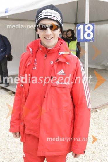 Simon Ammann, švicarski smučarski skakalecFinale svetovnega pokala v smučarskih skokih v Planici 2009, sobota