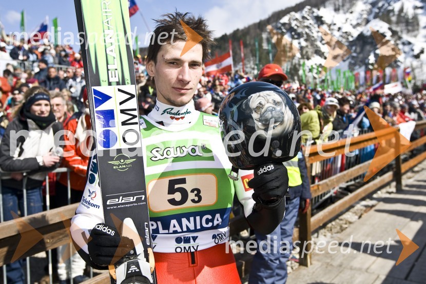 Robert Kranjec, slovenski smučarski skakalecFinale svetovnega pokala v smučarskih skokih v Planici 2009, sobota