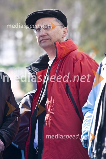 Igor Lukšič, minister za šolstvo in športFinale svetovnega pokala v smučarskih skokih v Planici 2009, sobota