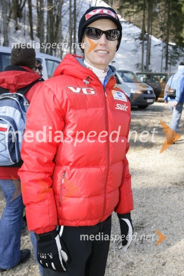 Roar Ljoekelsoey, norveški smučarski skakalecFinale svetovnega pokala v smučarskih skokih v Planici 2009, sobota