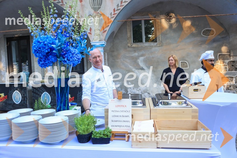  Uroš Štefelin, kuharski mojster, Villa Podvin60 let uspešnega podjetnika Janeza Škrabca