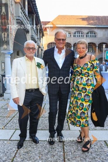 dr. Peter  Čeferin, pravnik, pisatelj;  Janez  Škrabec, direktor Riko d.o.o.;  Rija Čič60 let uspešnega podjetnika Janeza Škrabca