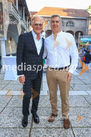  Janez  Škrabec, direktor Riko d.o.o.;  Dmitry Bokhan, odvetnik, Verkhovodko & Partners60 let uspešnega podjetnika Janeza Škrabca