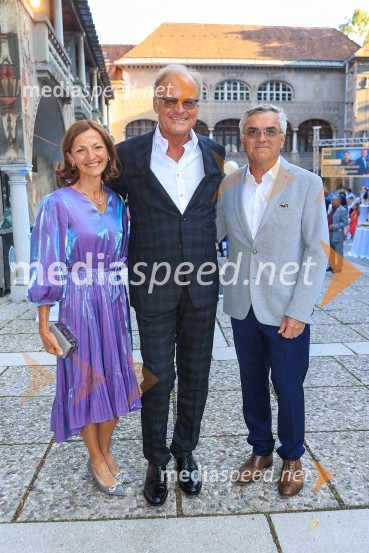 dr. Maja Zalaznik, nekdanja ministrica za izobraževanje, znanost in šport;  Janez  Škrabec, direktor Riko d.o.o.;  Aleksander  Zalaznik, generalni direktor Danfoss Trata, predsednik Združenja Manager60 let uspešnega podjetnika Janeza Škrabca