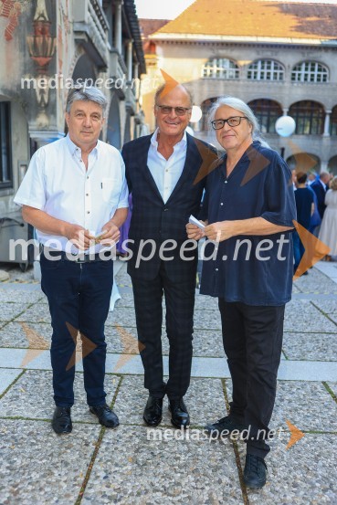 mag. Marcel Štefančič ml., filmski kritik, publicist in TV voditelj;  Jožef Školč, politik;  Janez  Škrabec, direktor Riko d.o.o.60 let uspešnega podjetnika Janeza Škrabca