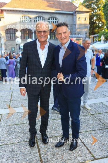  Janez  Škrabec, direktor Riko d.o.o.;  Milan Martin Cvikl, ekonomist60 let uspešnega podjetnika Janeza Škrabca