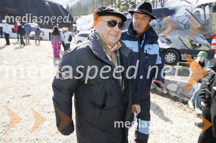 Janez Kocijančič, predsednik Olimpijskega komiteja SlovenijeFinale svetovnega pokala v smučarskih skokih v Planici 2009, sobota