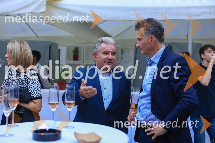 mag. Andrej Vizjak, nekdanji minister za okolje in prostor;  Milan Martin Cvikl, ekonomist60 let uspešnega podjetnika Janeza Škrabca