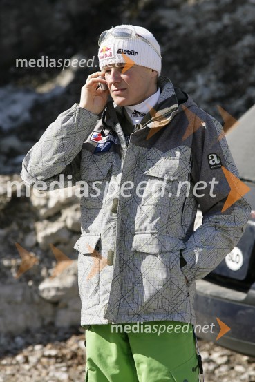 Andreas Goldberger, nekdanji avstrijski smučarski skakalecFinale svetovnega pokala v smučarskih skokih v Planici 2009, sobota