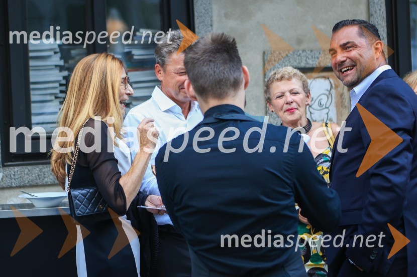  Janja Božič Marolt, direktorica, Mediana d.o.o., predsednica Effie Slovenija 2023;  Rija Čič;  Roman Horvat60 let uspešnega podjetnika Janeza Škrabca