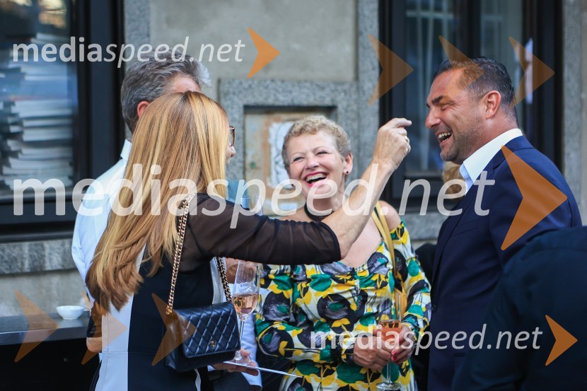  Janja Božič Marolt, direktorica, Mediana d.o.o., predsednica Effie Slovenija 2023;  Rija Čič;  Roman Horvat60 let uspešnega podjetnika Janeza Škrabca