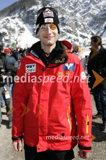 Wolfgang Loitzl, avstrijski smučarski skakalec in zmagovalec Novoletne turnejeFinale svetovnega pokala v smučarskih skokih v Planici 2009, sobota