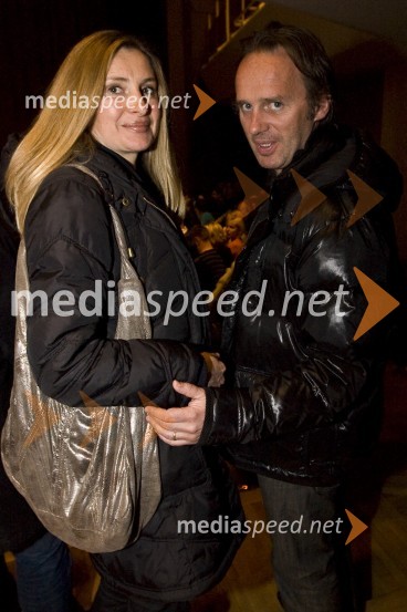 Vanja Vardjan, urednik razvedrilnega programa na TV Slovenija in njegova ženaMoški&ženske.com, premiera komedije