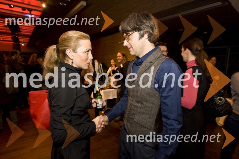 Nina Ivanič in Primož Ekart, igralcaMoški&ženske.com, premiera komedije