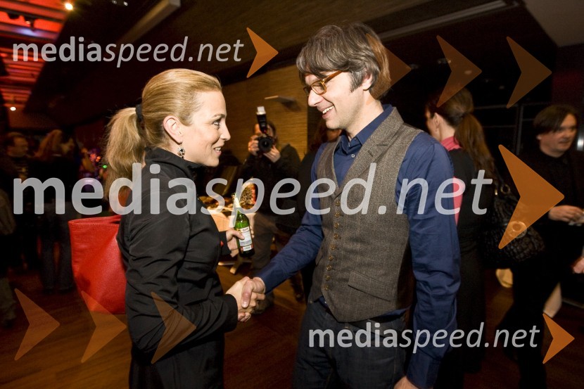 Nina Ivanič in Primož Ekart, igralcaMoški&ženske.com, premiera komedije