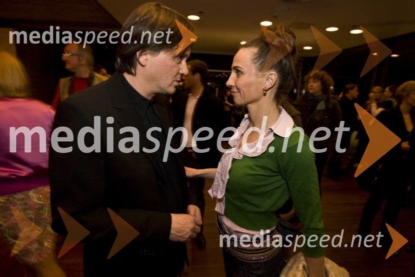 Brane Šturbej in Alenka Tetičkovič, igralcaMoški&ženske.com, premiera komedije