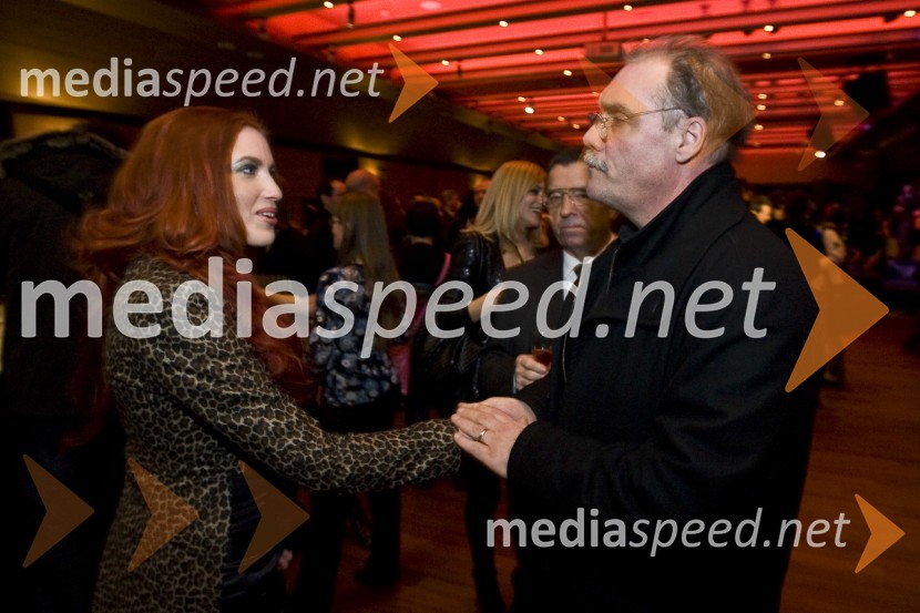 Maja Martina Merljak in Boris Kobal, igralcaMoški&ženske.com, premiera komedije