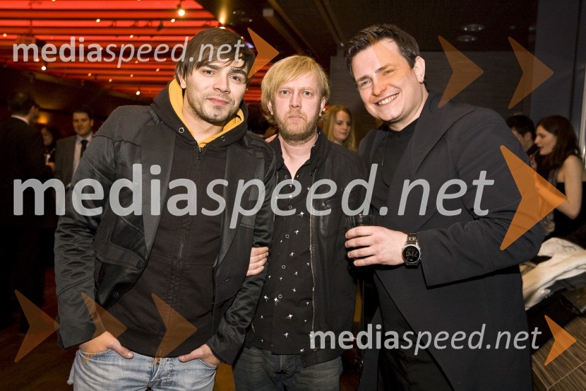 Lado Bizovičar, Matjaž Javšnik in Rado MulejMoški&ženske.com, premiera komedije