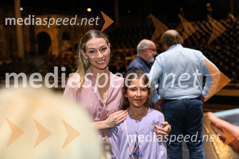  Eleonora Abbagnato, baletna plesalka;   Julia BalzarettiZvezde, gala baletni večer na 71. Ljubljana Festivalu
