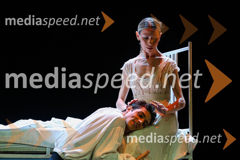  Michele Satriano, baletni plesalec;  Eleonora Abbagnato, baletna plesalkaZvezde, gala baletni večer na 71. Ljubljana Festivalu