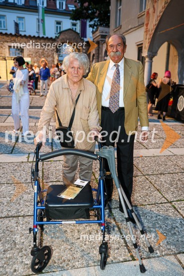  Mirsad Begić, kipar in risar;  Marijan ZlobecZvezde, gala baletni večer na 71. Ljubljana Festivalu