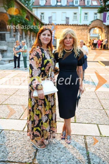  Teja Pelko, novinarka, Svet24;  Darja Kuhar Kotnik, soustanoviteljica in podpredsednica Društva za zdravje narodaZvezde, gala baletni večer na 71. Ljubljana Festivalu
