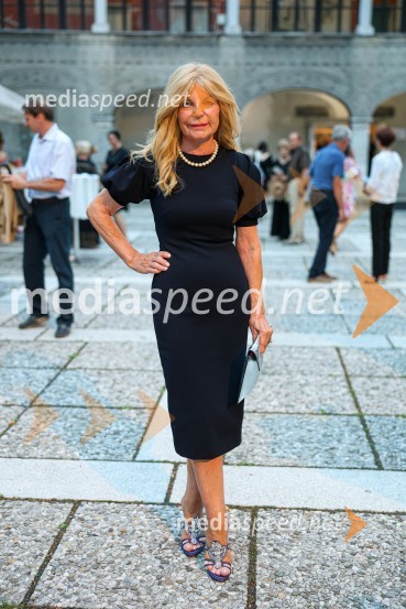  Darja Kuhar Kotnik, soustanoviteljica in podpredsednica Društva za zdravje narodaZvezde, gala baletni večer na 71. Ljubljana Festivalu