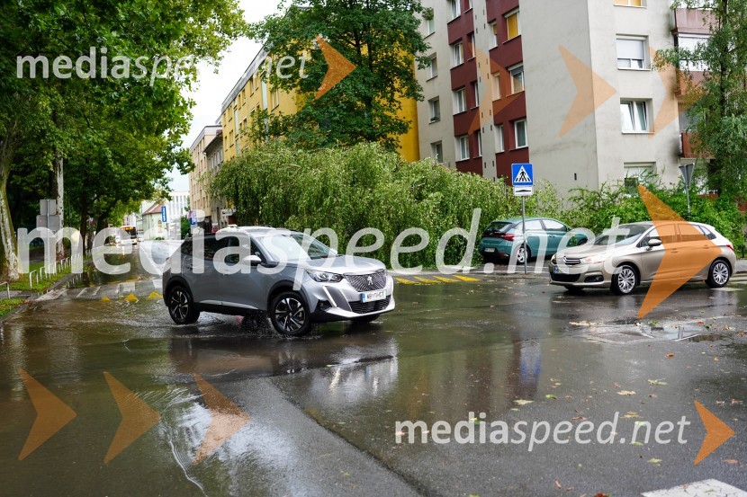 Posledice neurja v Mariboru