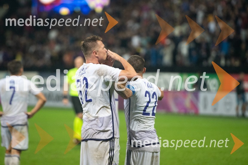  Josip Iličić, nogometaš, NK Maribor;  Martin Milec, nogometaš, NK MariborNK MARIBOR - FC DIFFERDANGE, povratna tekma 2. kroga kvalifikacij za evropsko konferenčno ligo