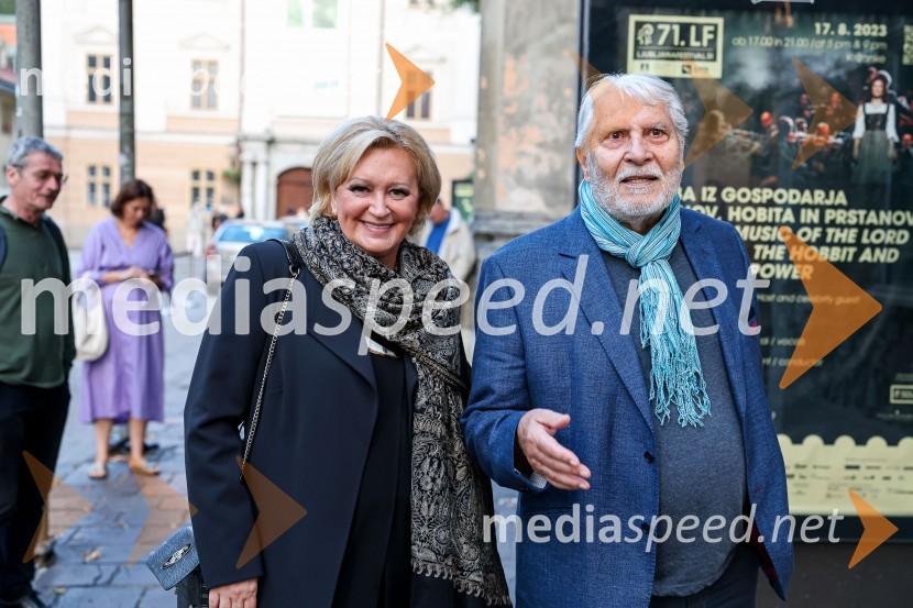  Ksenija Benedetti, predavateljica, muzikologinja, pianistka in nekdanja vodja Protokola Republike Slovenije;  Boris Cavazza, igralecNa Ljubljana Festivalu plesni Gran Bolero