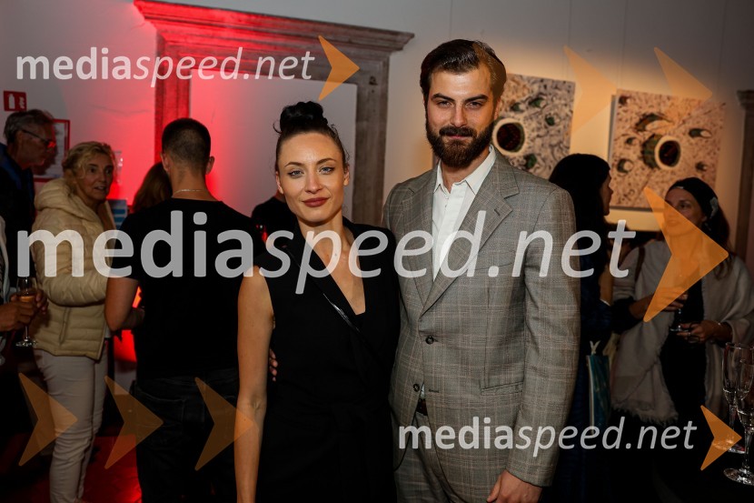  Urška Centa, plesalka flamenka;  Domen Novak, igralec Na Ljubljana Festivalu plesni Gran Bolero