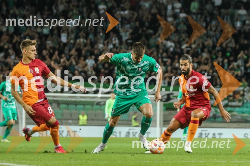  Kazimcan Karatas, nogometaš, Galatasaray SK;  Admir Bristrić, nogometaš, NK Olimpija;  Sergio Oliveira, nogometaš, Galatasaray SKV Stožicah slavili turški nogometaši