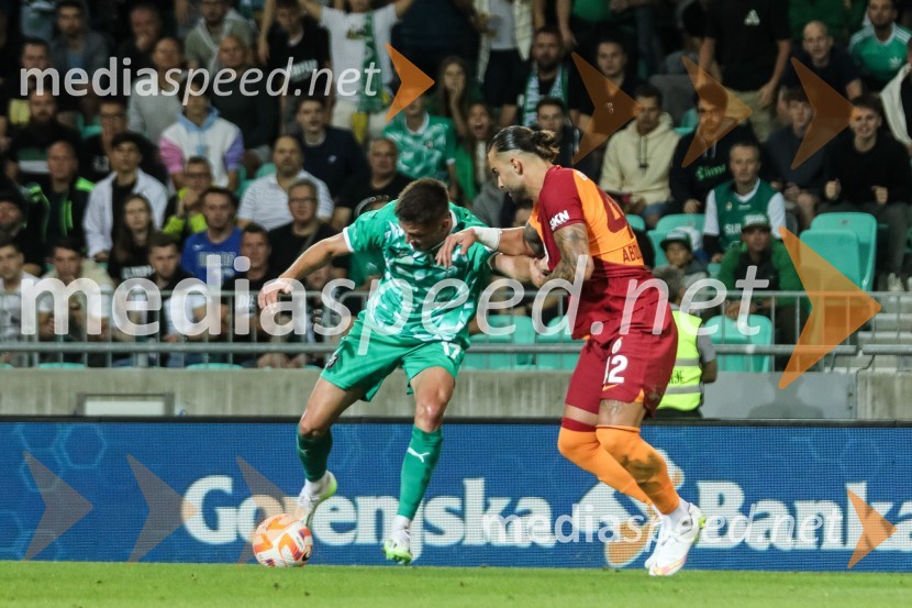  Admir Bristrić, nogometaš, NK Olimpija;  Abdulkerim Bardakci, nogometaš, Galatasaray SKV Stožicah slavili turški nogometaši