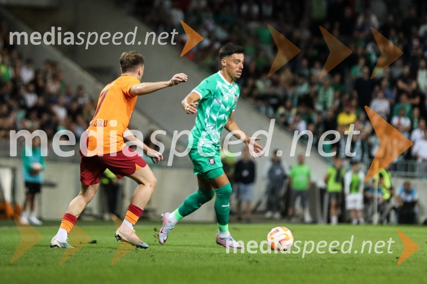  Kerem Akturkoglu, nogometaš, Galatasaray SK;  Jorge Silva, nogometaš, NK OlimpijaV Stožicah slavili turški nogometaši