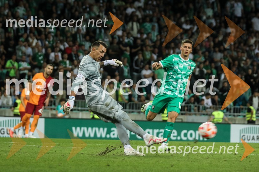  Fernando Muslera, vratar, Galatasaray SK;  Admir Bristrić, nogometaš, NK OlimpijaV Stožicah slavili turški nogometaši