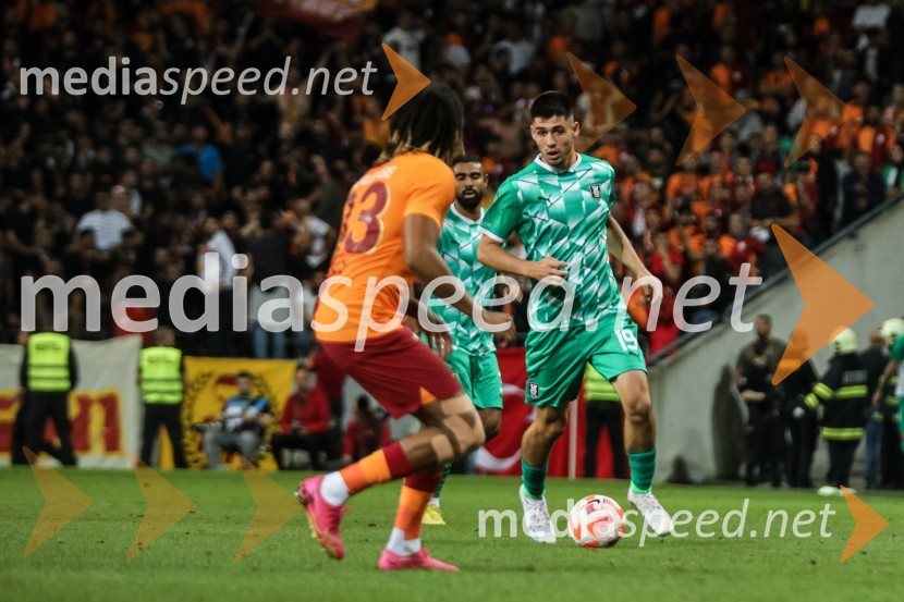  Sacha Boey, nogometaš,Galatasaray SK;  Svit Sešlar, nogometaš, NK OlimpijaV Stožicah slavili turški nogometaši